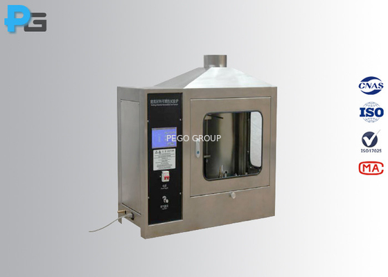 ISO11925-2 Building Material Flammability Tester PLC Control Stainless Steel Combustion