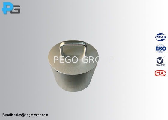 1.8KG Loaded Aluminum Impact Vessel for Hob Surface Testing Compliant with IEC60335-2-6 and IEC60335-2-9