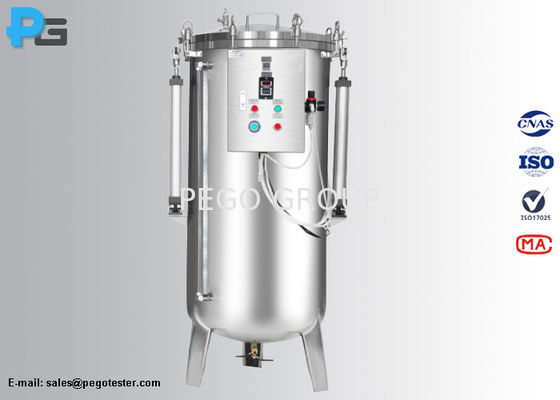 Serbatoio ad acqua ad alta pressione simulare profondità di acqua 0-50 m per test IPX8