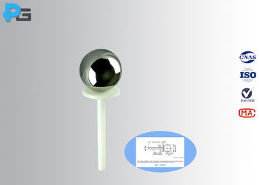Sonda portatile del dito della prova una lunghezza di 100 millimetri con la maniglia una sfera da 50 millimetri