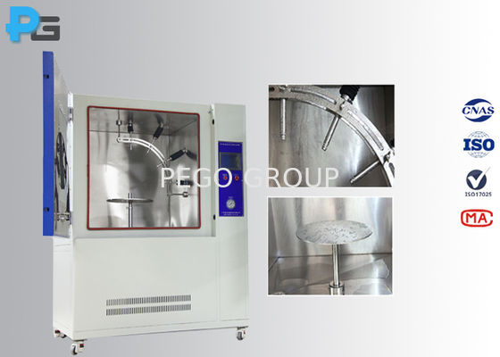 IEC60529 Articolo 14.2.9 Figura 10 IPX9K Macchina di prova per la protezione contro i getti d'acqua ad alta pressione e temperatura