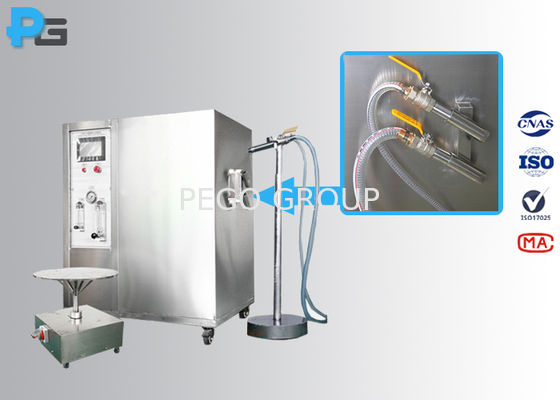 IEC 60529 Attrezzatura di prova impermeabile a getto d'acqua con serbatoio idrico da 550 l e sistema di controllo PLC per la prova IPX5 IPX6
