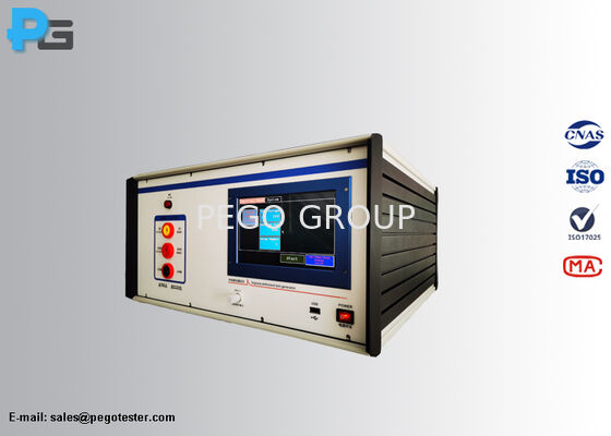 IEC 61010-1 Sezione 6.8.3.3 Generatore di tensione d'impulso con tensione di uscita di 12KV e impedenza di uscita di 500Ω