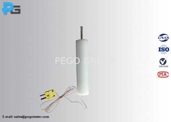IEC60335-2-11 Sonde di temperatura superficiale con termoparte di tipo K e forza 4N per asciugatrice a cassa