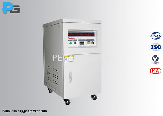Frequenza variabile 2KV/5KV/10KV di tensione dell'alimentatore in CC di CA di monofase selezionabile
