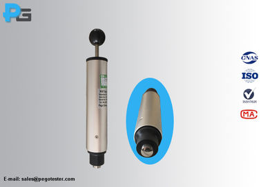 Acciaio inossidabile calibrato dell'apparecchiatura della prova del martello della primavera 2J con il raggio R25mm del martello