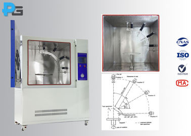 Camera di prova ISO20653 di protezione dell'ingresso dell'acqua di alta pressione e di temperatura di IPX9K per i ricambi auto